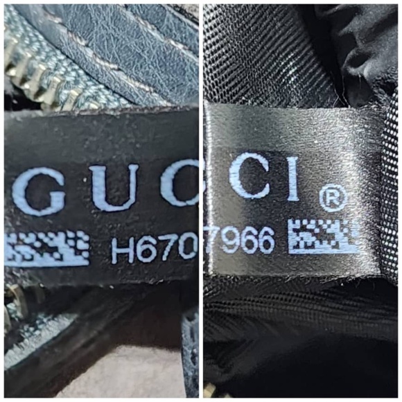 Authentic Gucci Leather Messenger/Crossbody Bag Grey - Picture 16 of 16